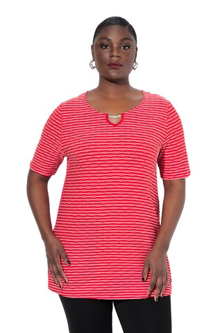 Ulla Popken Shirt in Red: front