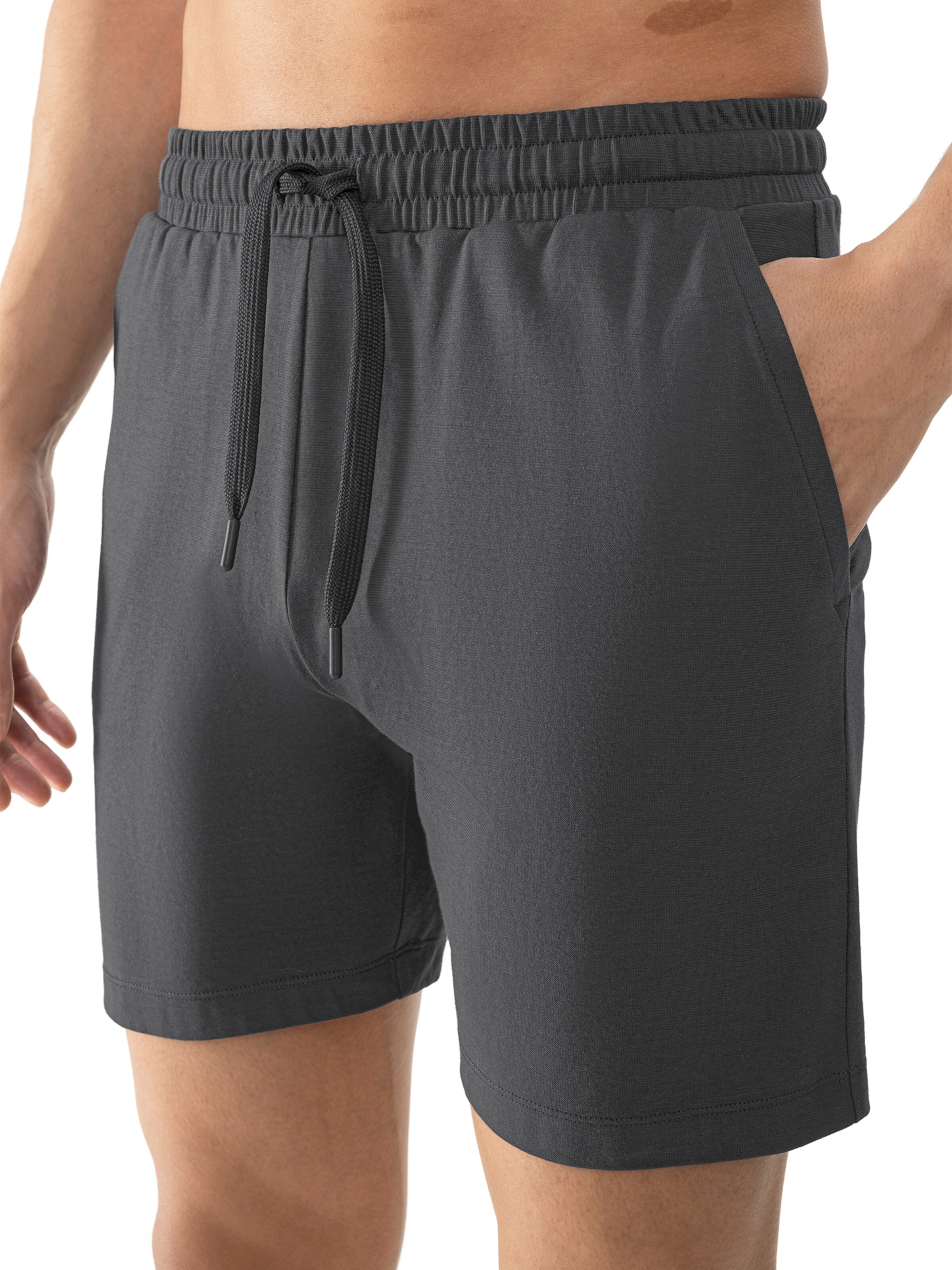 Mey Pyjamabroek 'Neo' in Grijs: voorkant