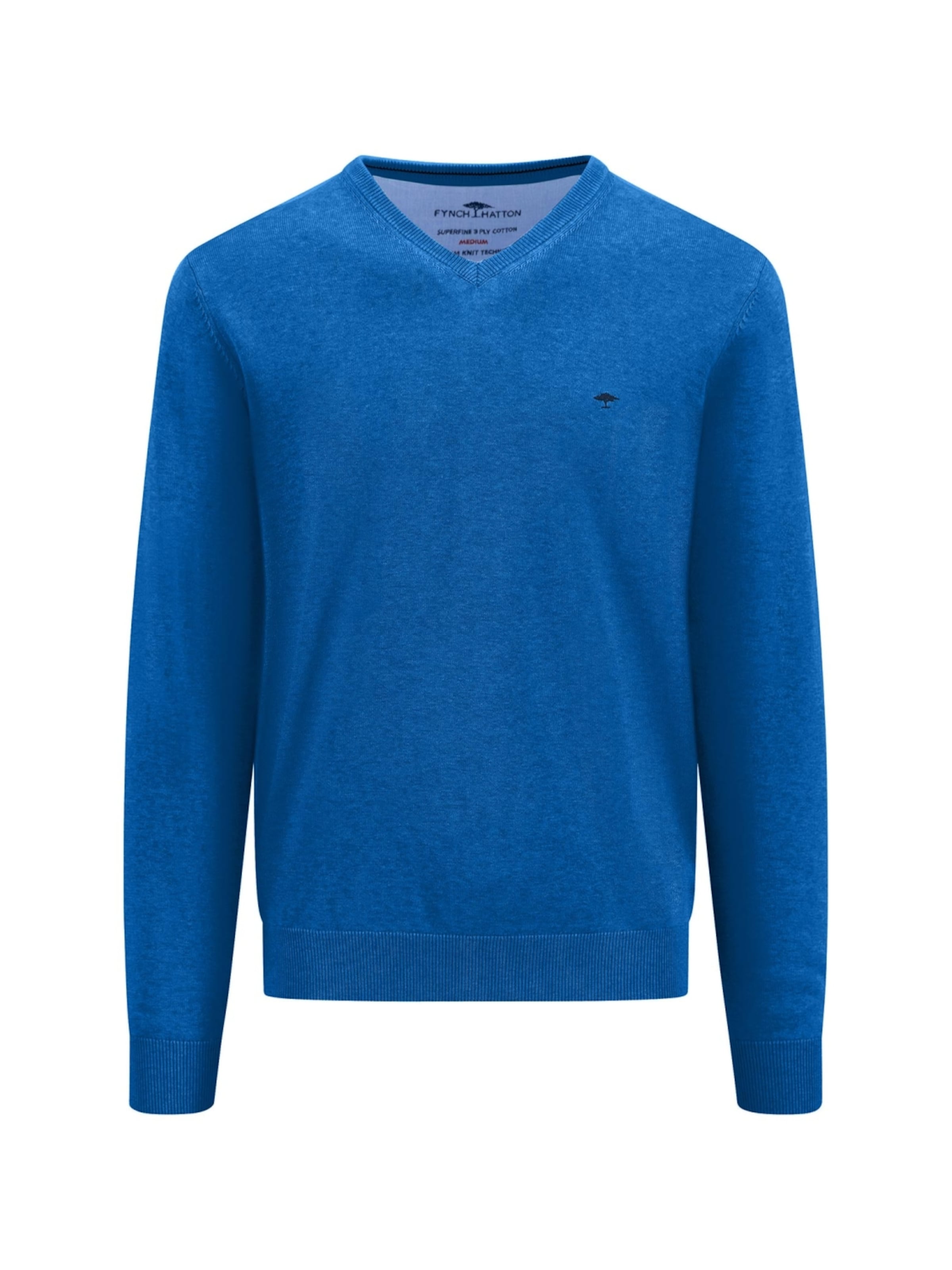 Fynch Hatton Pullover‌‌‌‌ in Blau: Vorderseite