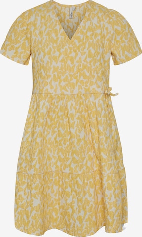 Pieces Kids Dress 'Maya' in Yellow: front