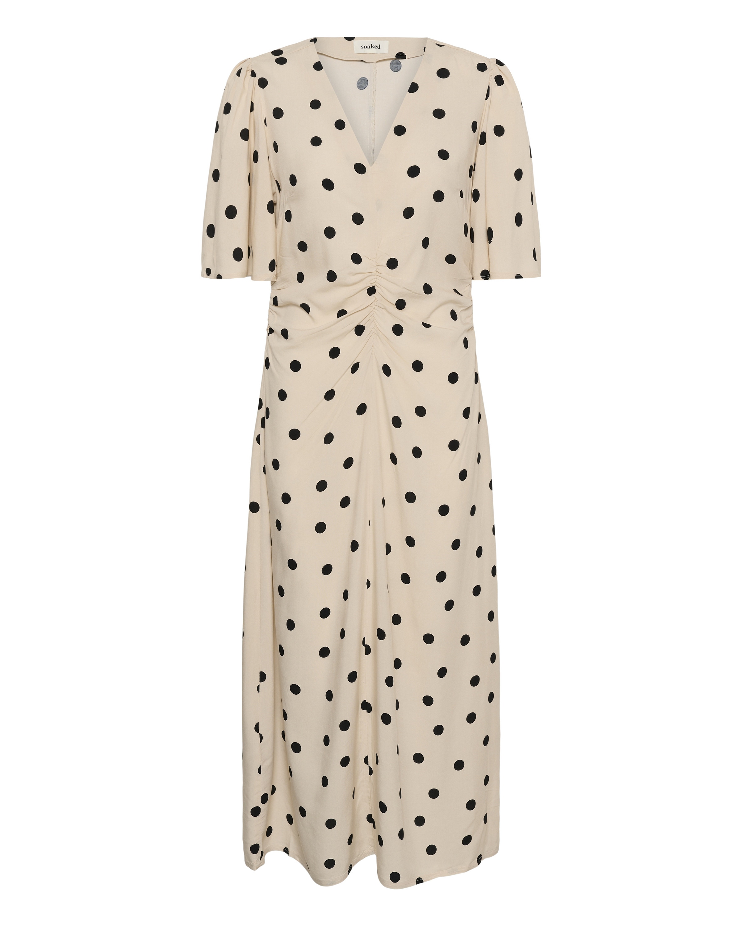 Robe 'SLArjana' SOAKED IN LUXURY en beige : devant
