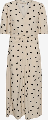 Robe 'SLArjana' SOAKED IN LUXURY en beige : devant