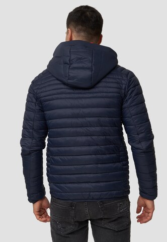 INDICODE JEANS Steppjacke 'Bowers' in Blau