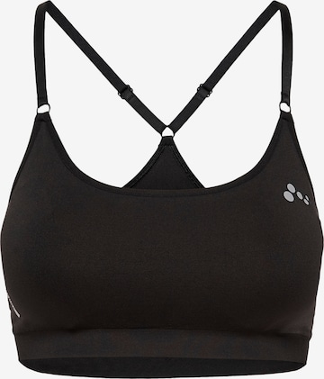 ONLY PLAY Bralette Sports Bra 'Lea' in Black: front