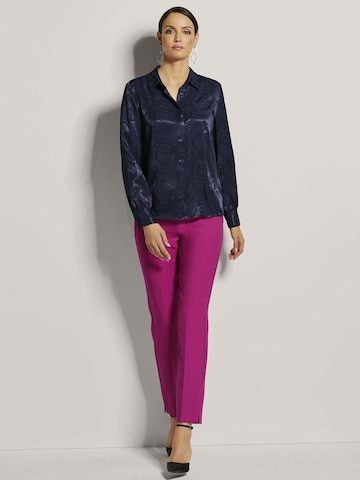 MADELEINE Blouse in Blauw