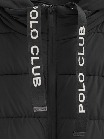Polo Club Winterjacke in Schwarz