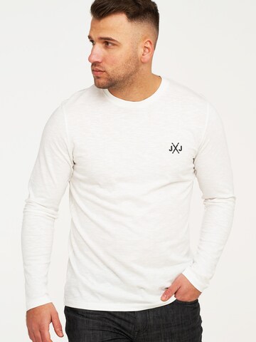 JACK JONES Shirt 'JJCORISE'‌‌‌‌ in Weiß: Vorderseite