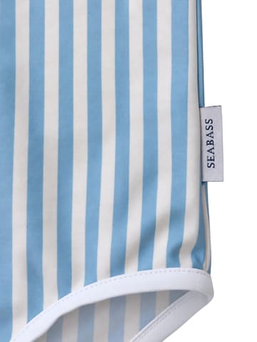 SEABASS Badpak 'Girls Swimsuit Coco' in Blauw