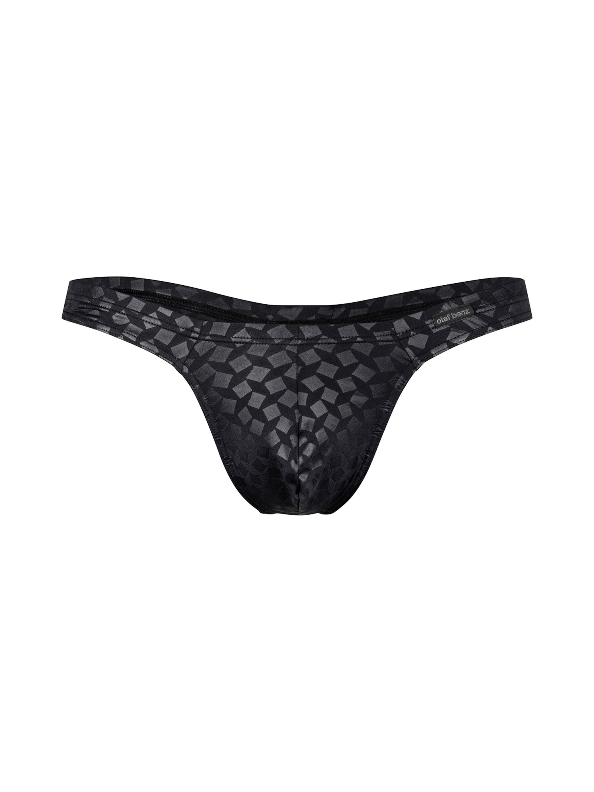 Slip 'RED2501' Olaf Benz en noir : devant