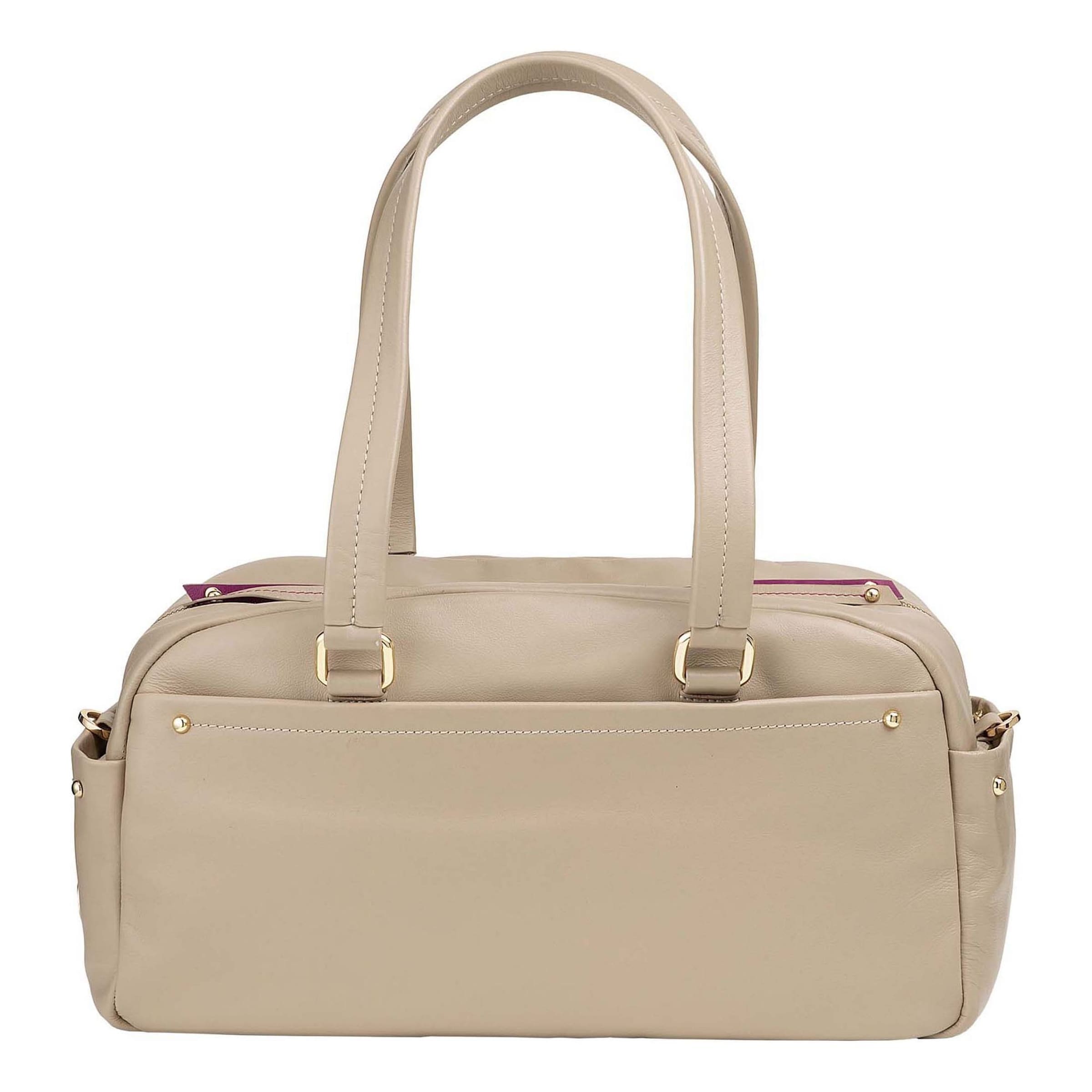 DuDu Schultertasche in Beige