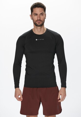 Virtus Shirt 'BONDER M L/S Baselayer' in Black: front