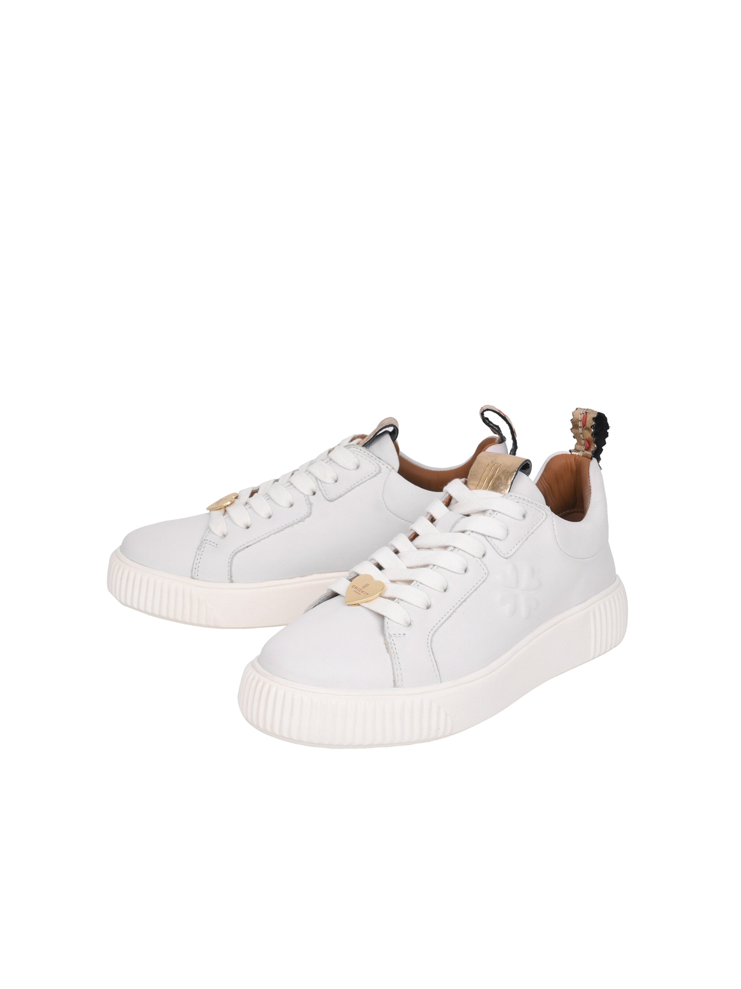 Baskets basses Crickit en blanc
