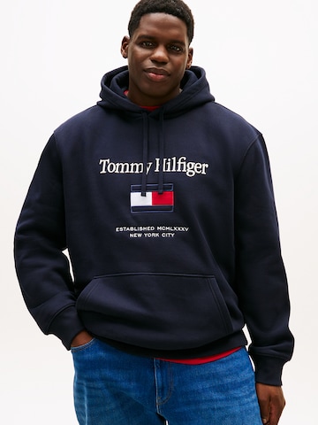 Felpa di Tommy Hilfiger Big & Tall in blu: frontale