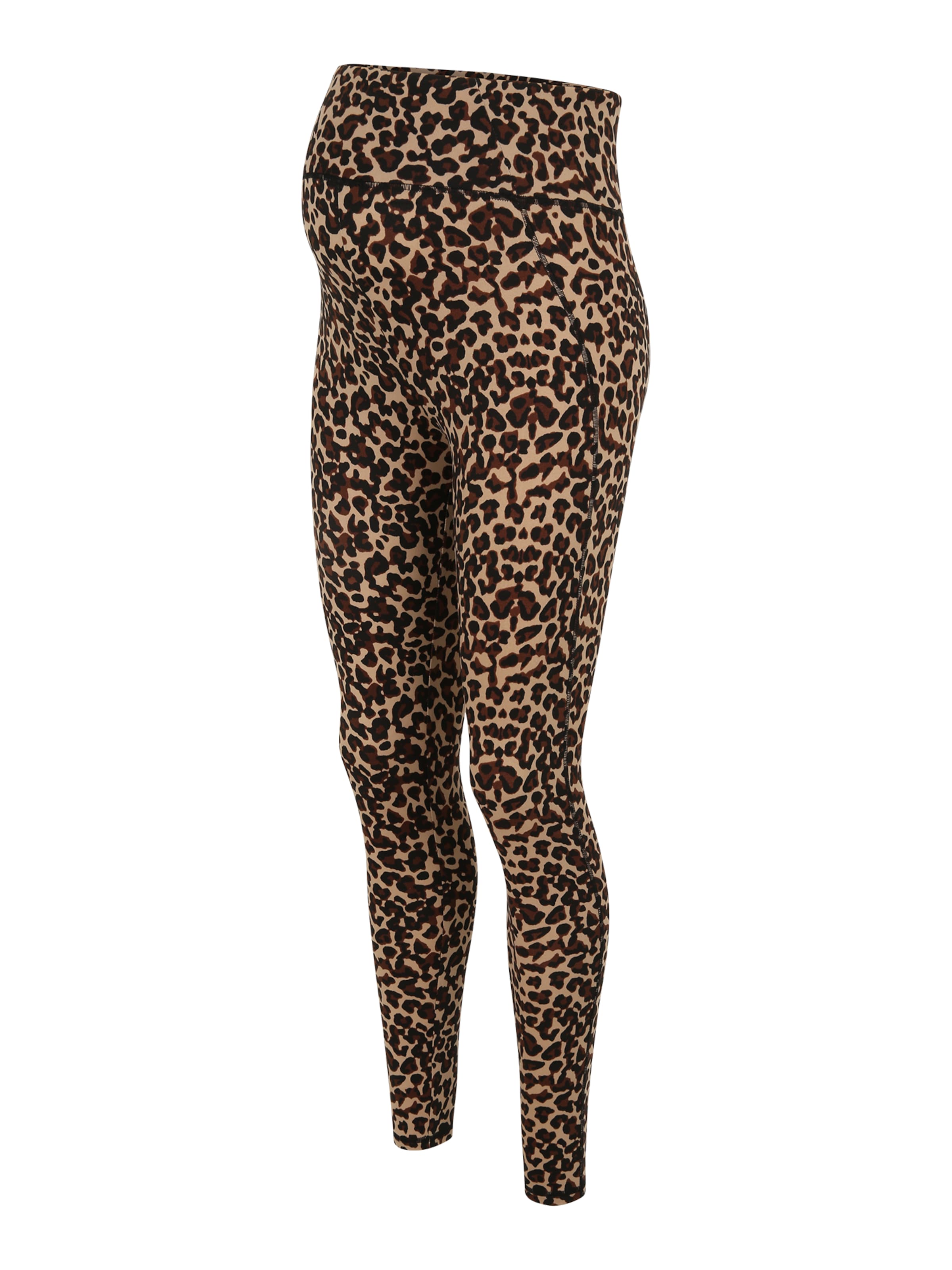 Vero Moda Maternity Kitsas Retuusid 'VMMINA', värv pruun: eest vaates