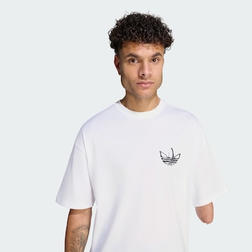 T-Shirt 'Powder Tongue' ADIDAS ORIGINALS en blanc
