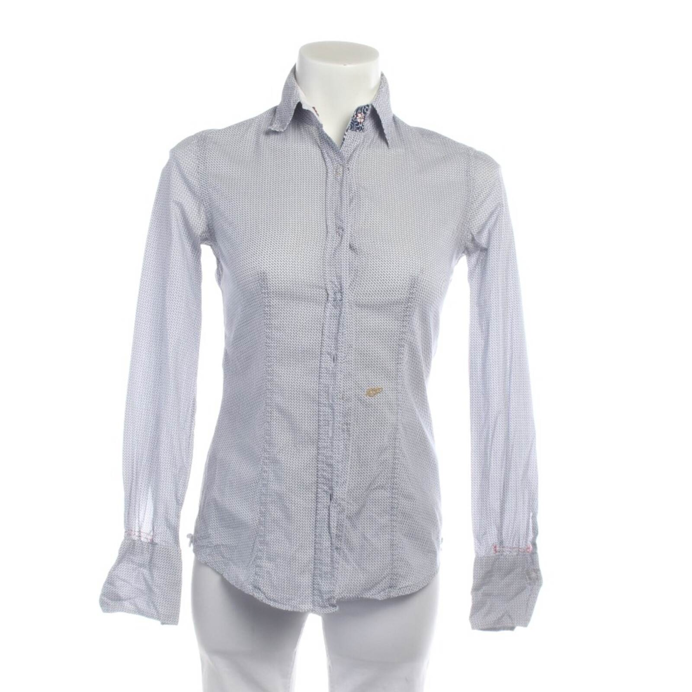 Le Sarte Pettegole Bluse / Tunika XS in Blau: Vorderseite