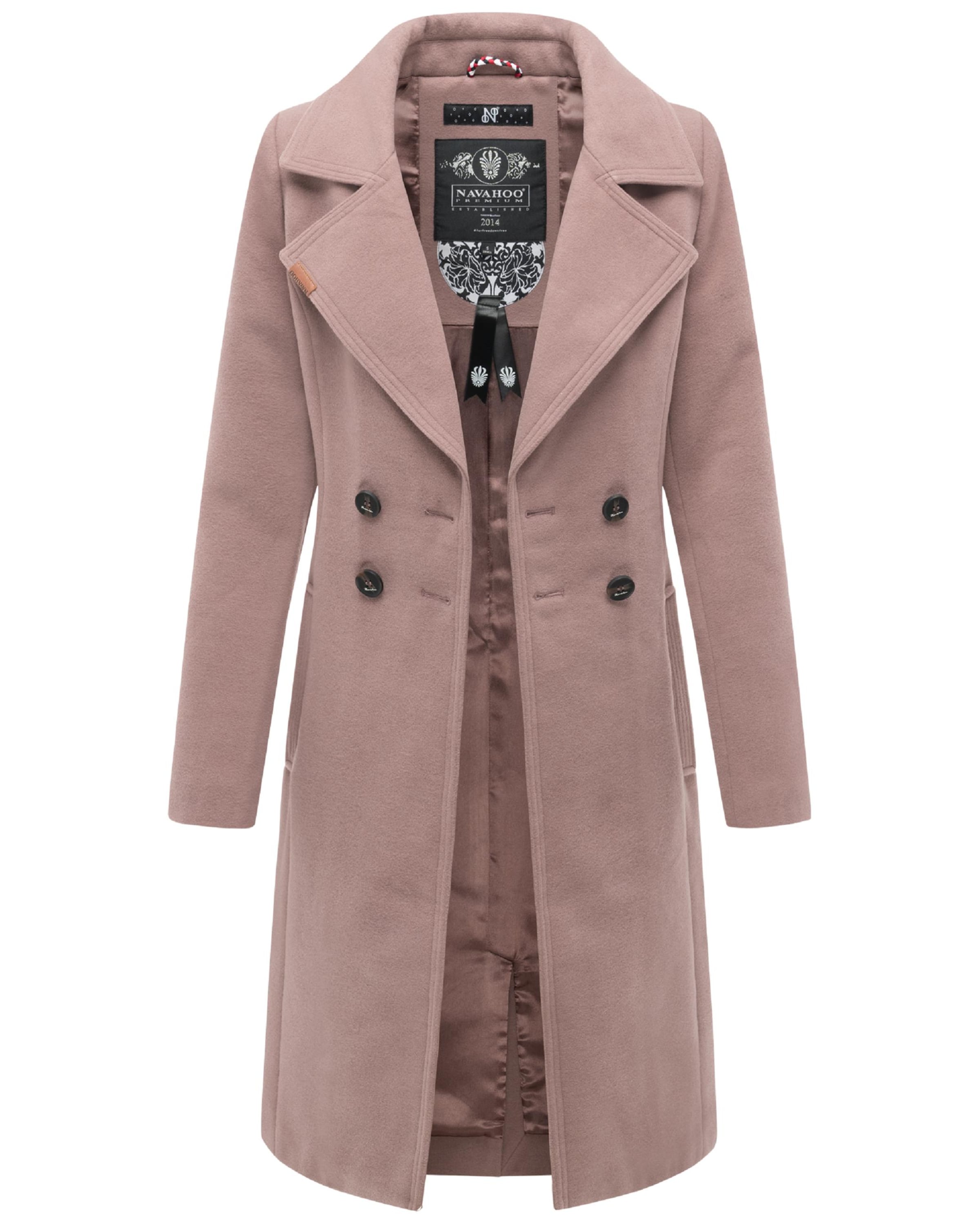 Cappotto di mezza stagione 'Wooly' di NAVAHOO in lilla