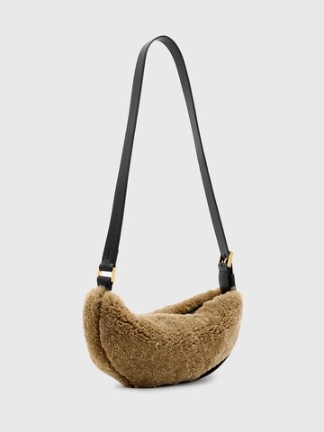 Borsa a tracolla di AllSaints in marrone