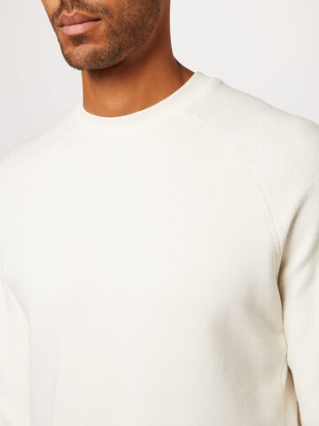 TOM TAILOR DENIM Sweatshirt in Beige