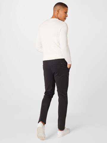 BLEND Zúžený Chino kalhoty – šedá