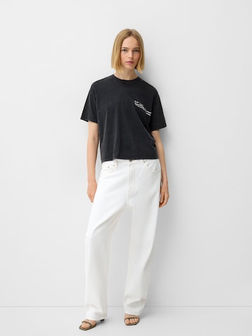 Bershka Shirt in Grijs