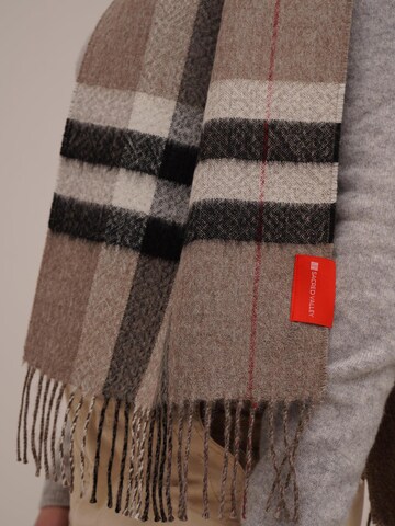 Sacred Valley Scarf 'Double Facet' in Brown