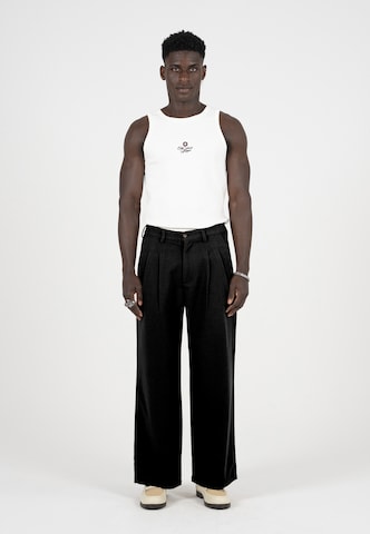 Prohibited Zvonové kalhoty Kalhoty – černá