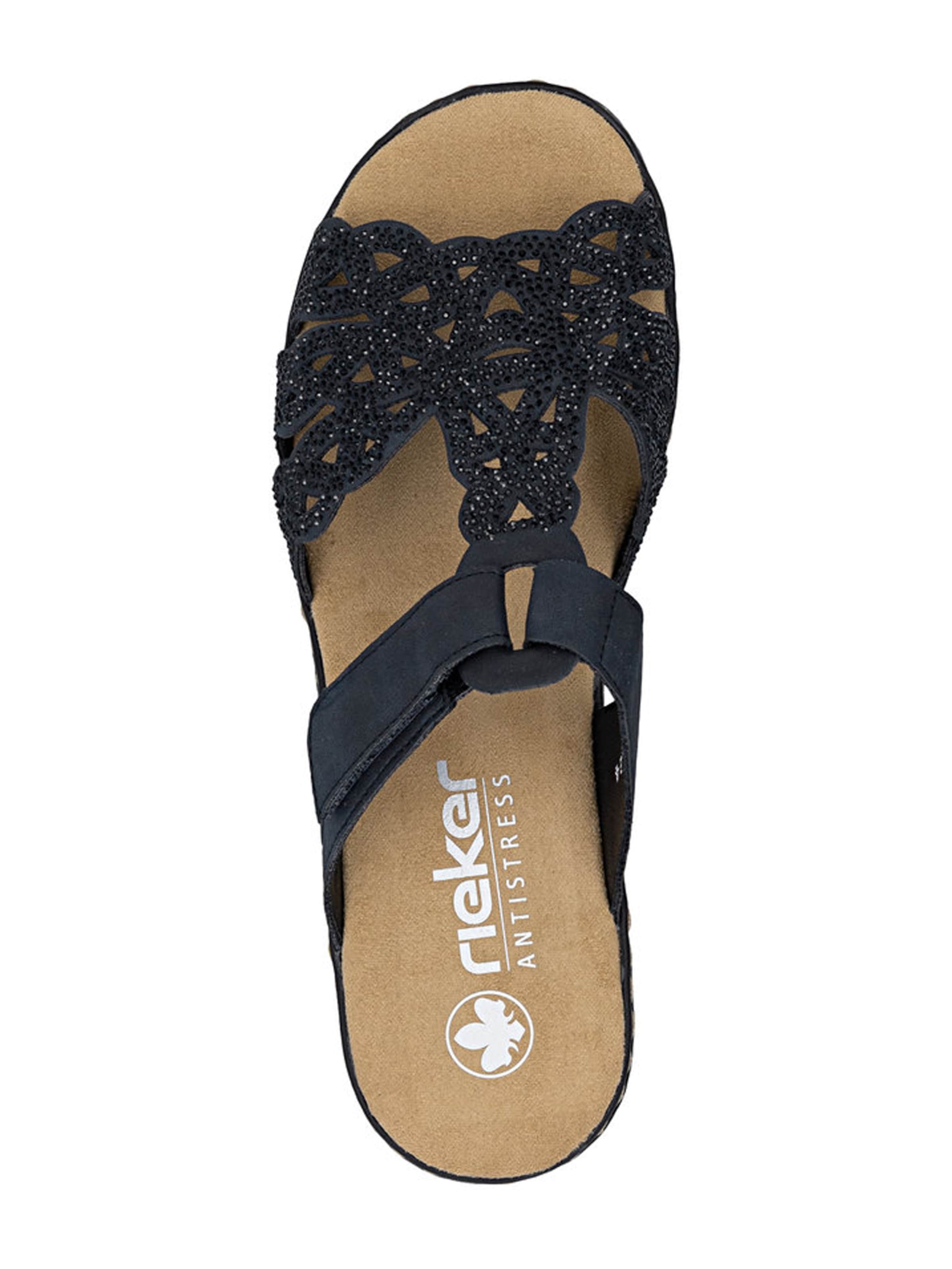 Rieker Pantofle – modrá