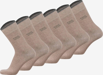 Chaussettes CAMEL ACTIVE en beige : devant