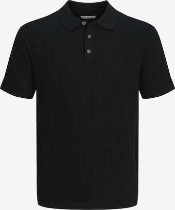 JACK & JONES Pulover 'JJEEMIL' | črna barva: sprednja stran