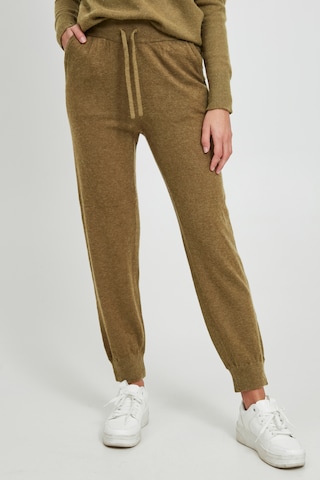 b.young Regular Pants 'BYMILO' in Green: front