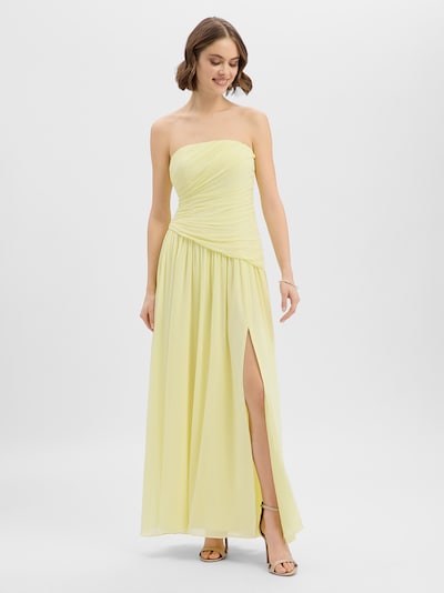 Marie Lund Abendkleid in zitrone, Produktansicht