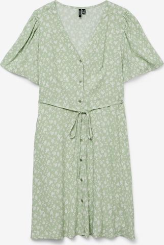 VERO MODA Blusenkleid 'VMAlba' in Grün: Vorderseite