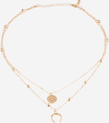 ABOUT YOU Necklace 'Laura' in Gold: front