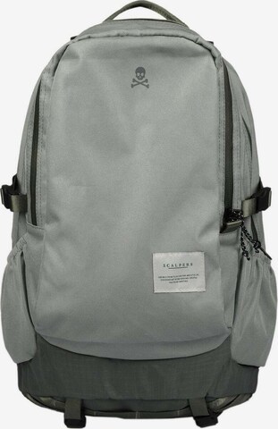 Scalpers Backpack in Grey: front