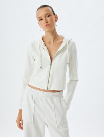 Koton Knit cardigan in White: front
