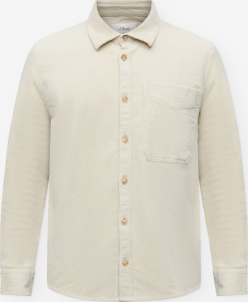 Regular fit Camicia di s.Oliver in grigio: frontale