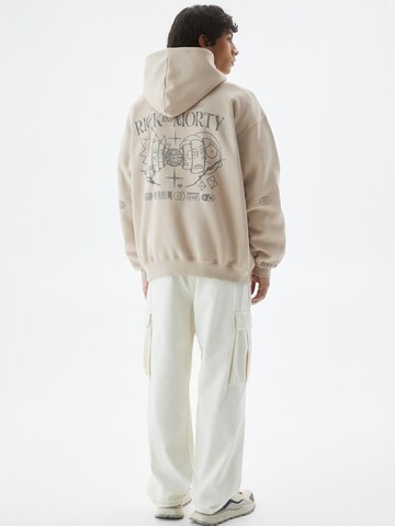 Sweat-shirt Pull&Bear en beige