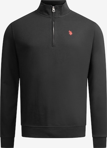U.S. POLO ASSN. Sweatshirt in Black: front