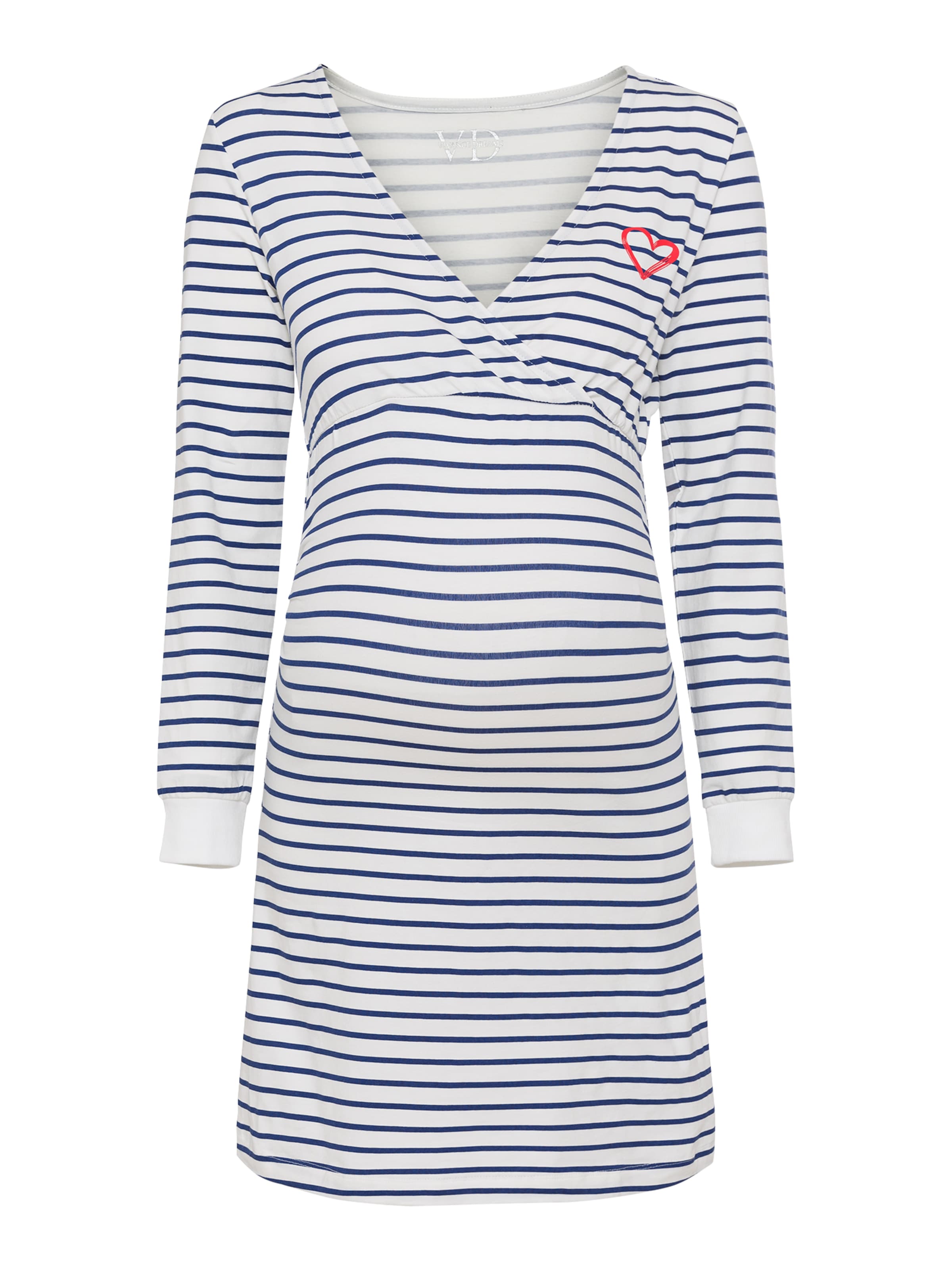 VIVANCESpavaćica košulja 'Dreams' - plava boja: prednji dio