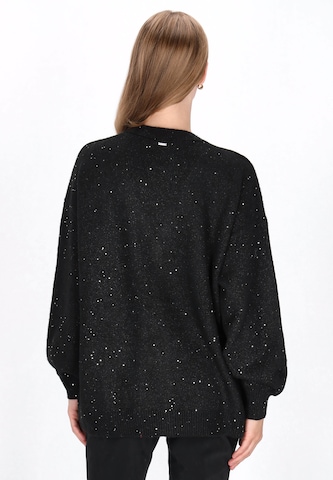 Cardigan DreiMaster Klassik en noir