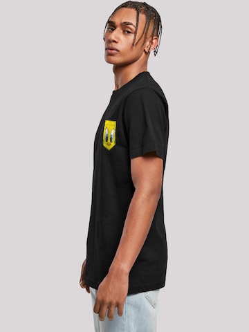 F4NT4STIC Shirt 'Looney Tunes Tweety Pie Face' in Zwart