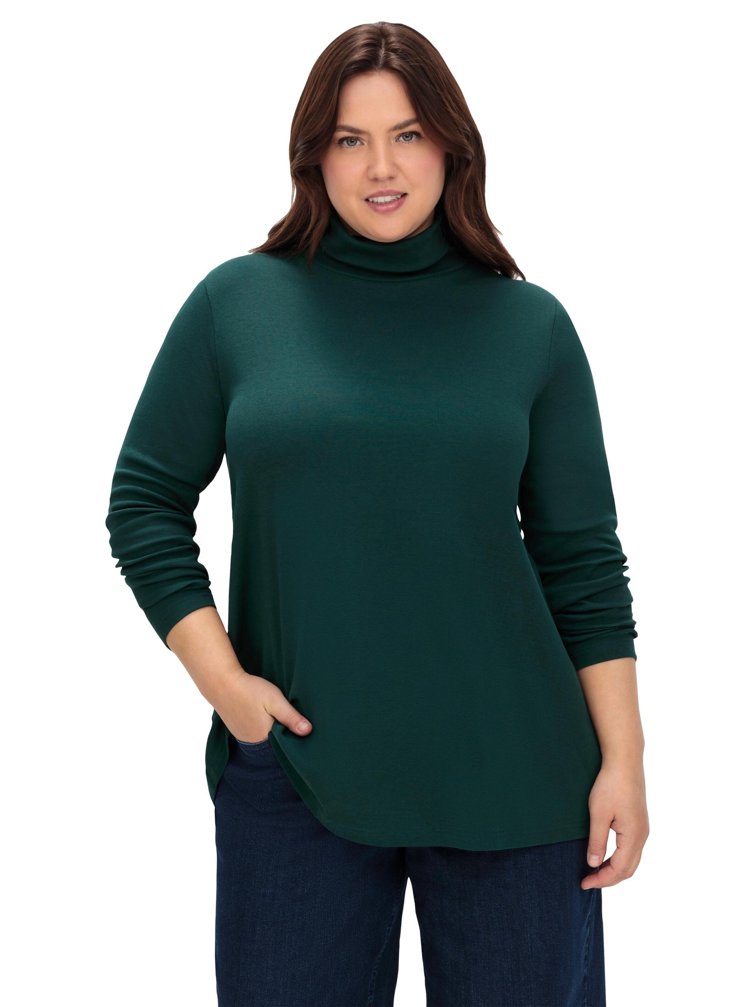 SHEEGO - Camiseta en verde: frente