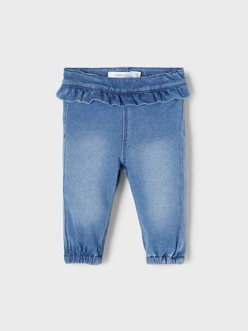 NAME IT Tapered Jeans 'Bibi' in Blauw