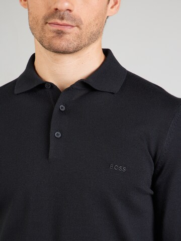 BOSS Pulóver 'Bono' - fekete