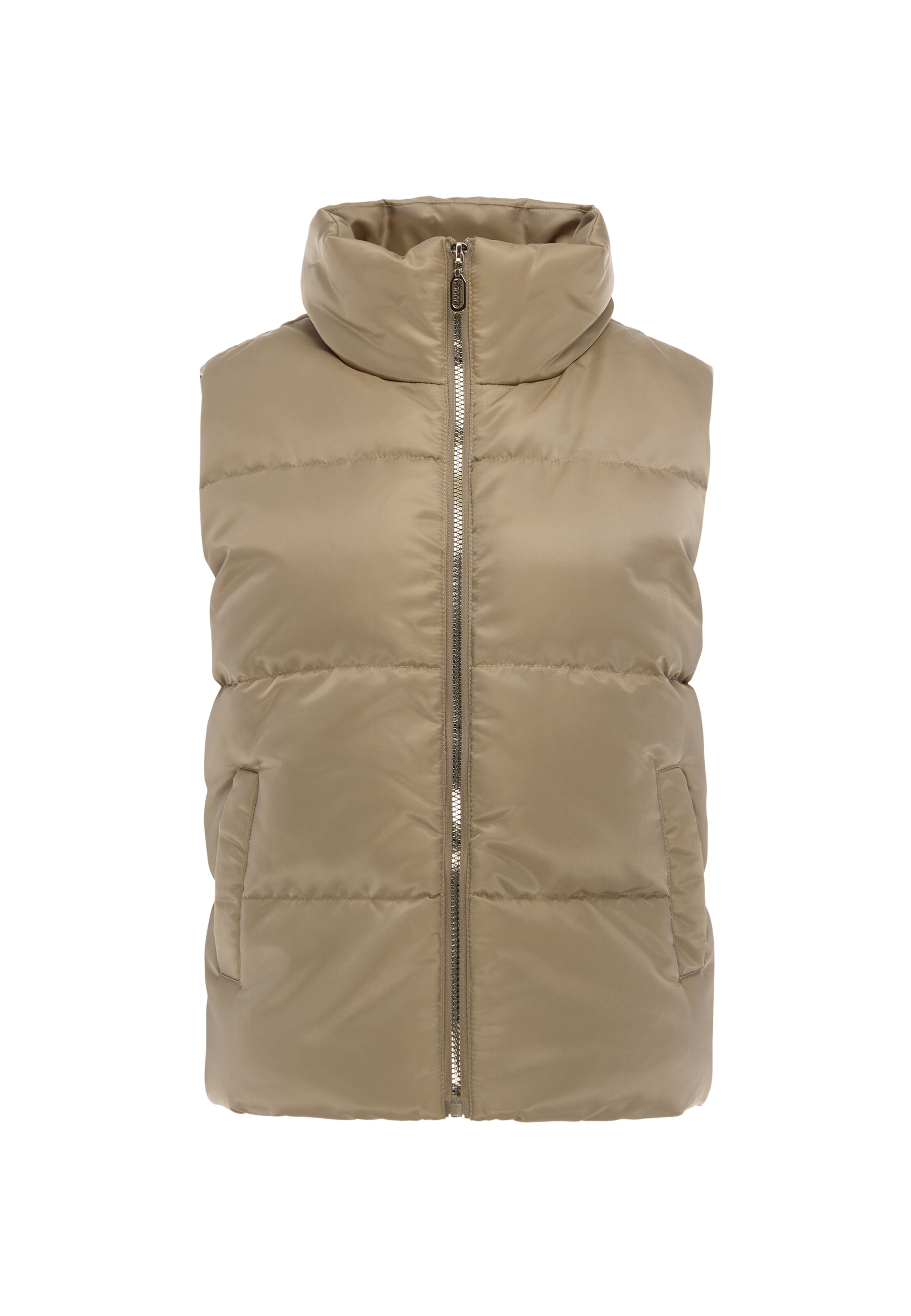 faina - Chaleco en beige: frente