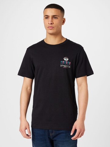 T-Shirt 'Tbar Art' Cotton On en noir : devant