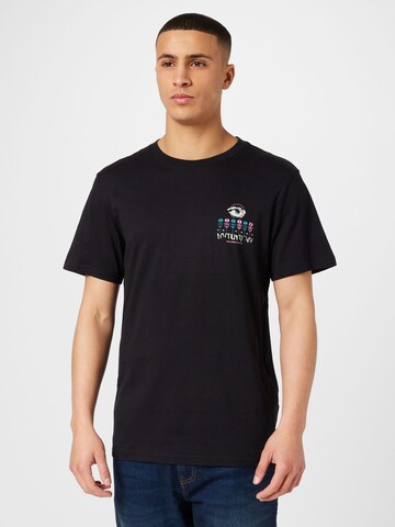 Cotton On Shirt 'Tbar Art' in Black: front