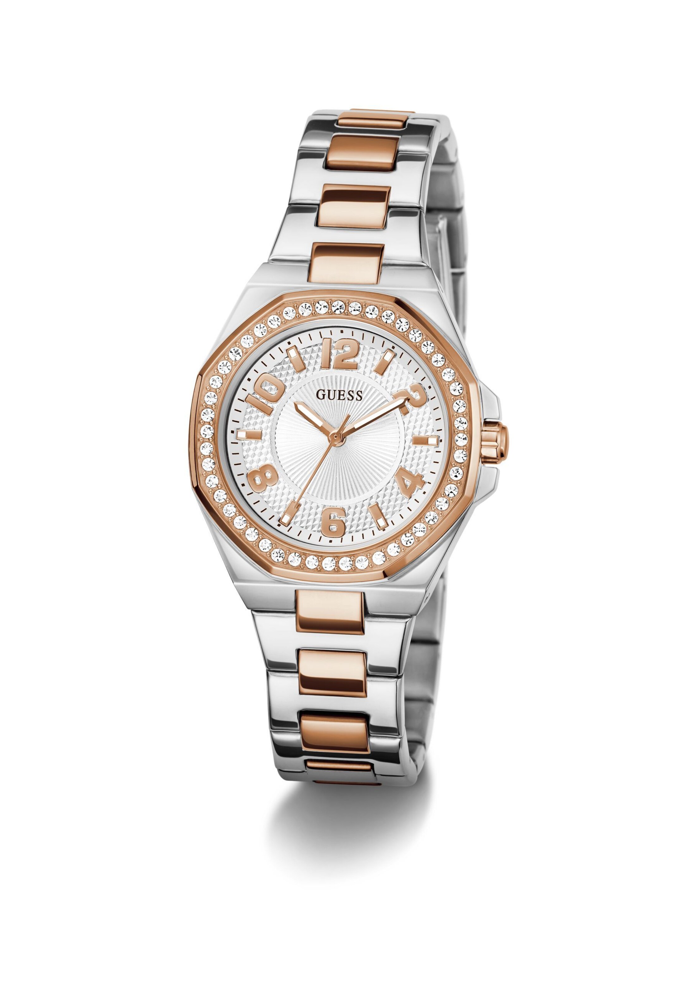 Montre à affichage analogique 'Contessa' GUESS en rose