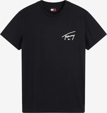 Maglietta 'DM0DM22538' di Tommy Jeans in nero: frontale